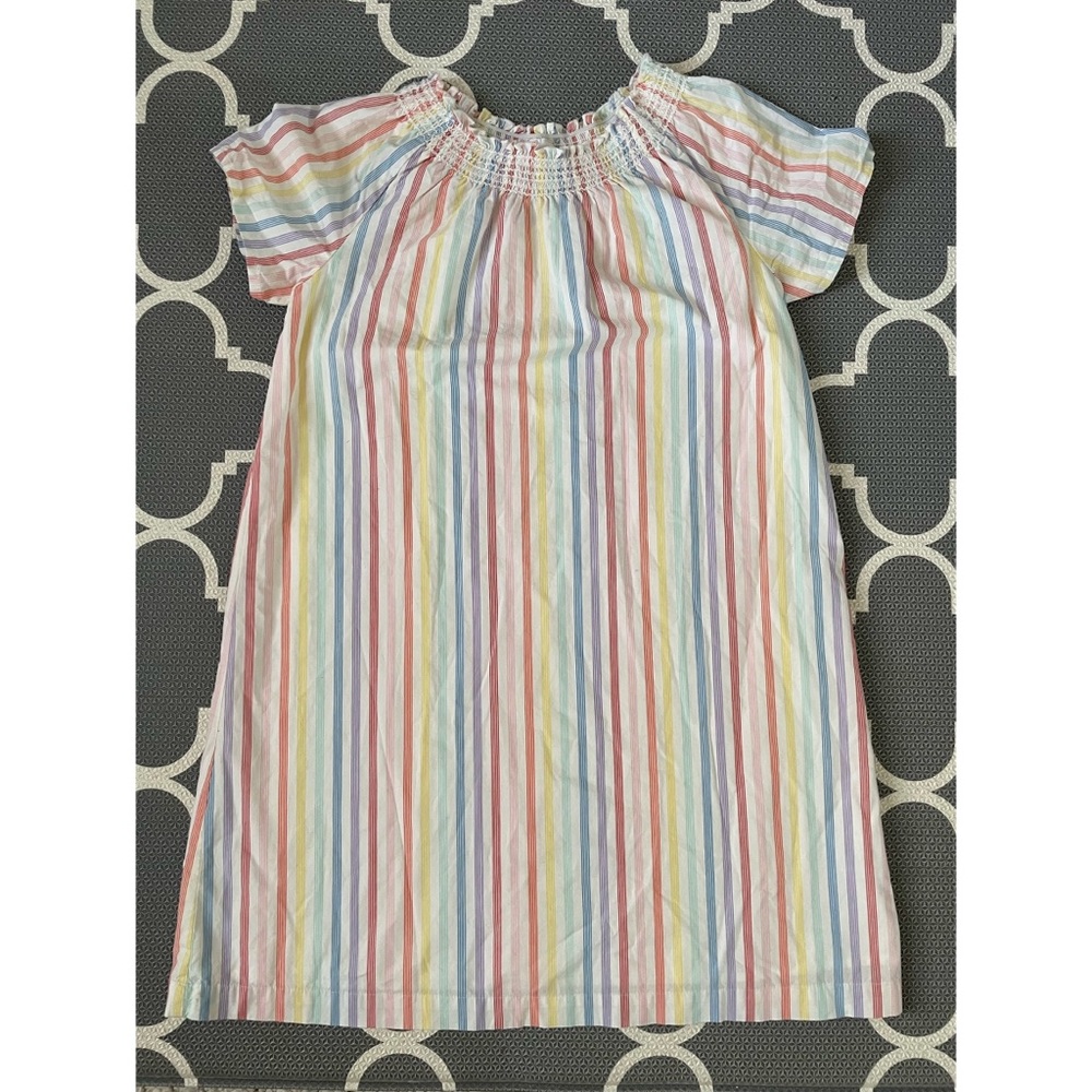 NWT Hanna Andersson rainbow stripe dress size 12 big kids